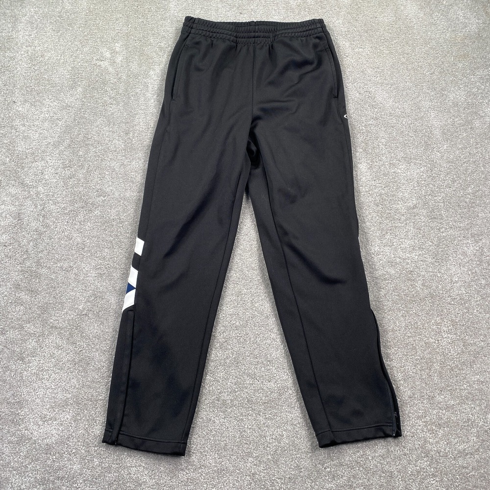 Kelme Men's Sportswear Training Soccer Futbol Track Pants Zip Hem Size S Black